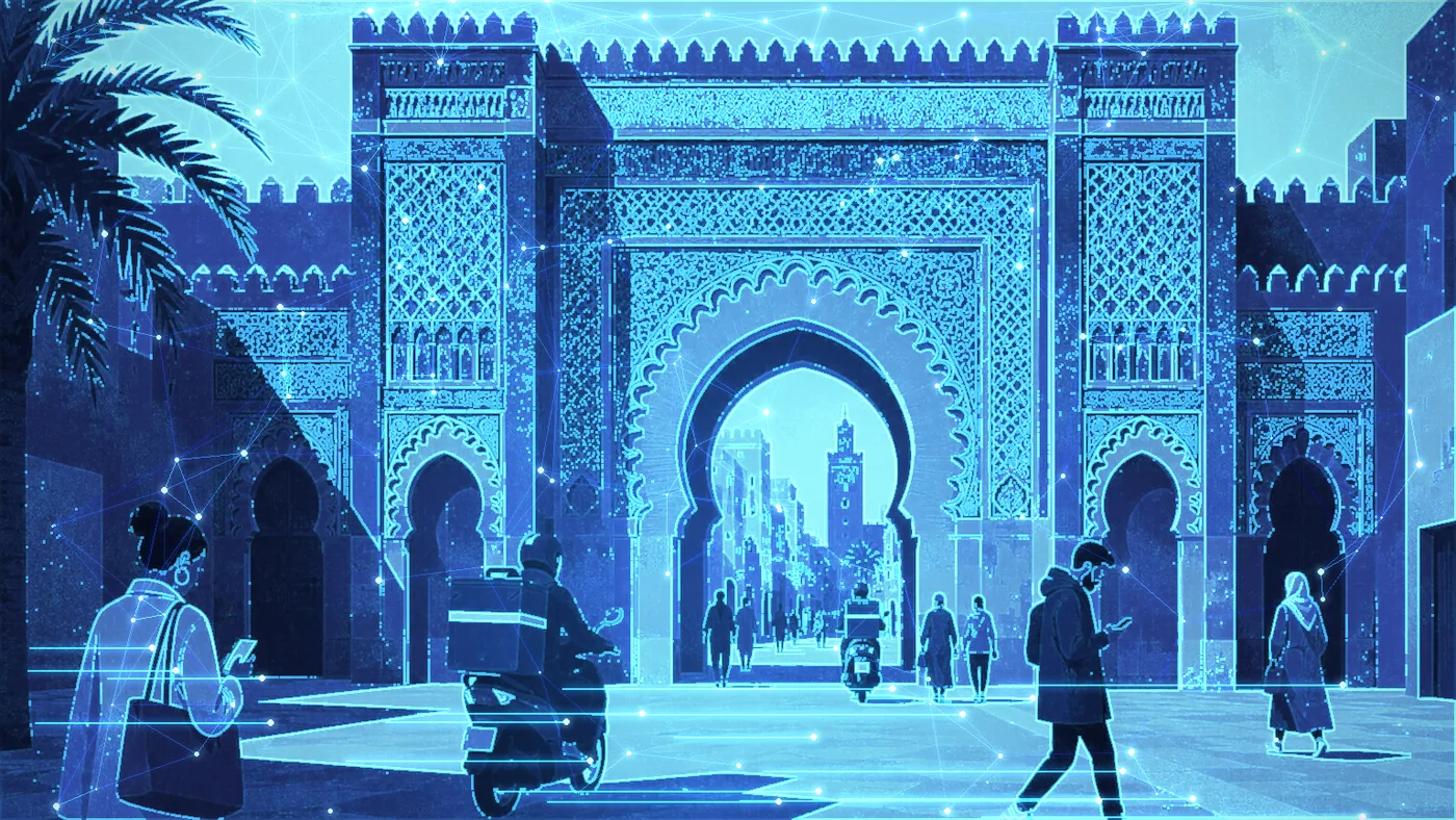 Bab Mansour, Meknès, en ville numérique
