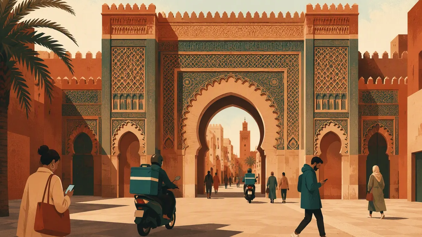 Bab Mansour, Meknès